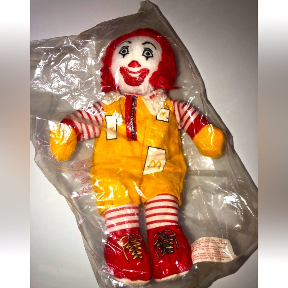 New In Package Ronald McDonald Doll Collectable